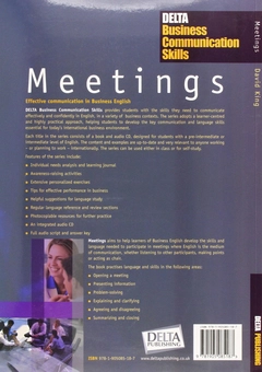 Паперова книга «DBC: Meetings», автор Девід Кінг - фото №2 - мініатюра