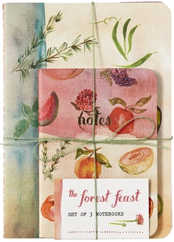 Бумажная книга «The Forest Feast Notebooks (Set of 3)», автор Блэйн Браунелл - фото №1 - миниатюра