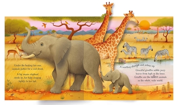 Бумажная книга «Pop-Up Animals», автор Анна Милборн - фото №6 - миниатюра