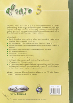 Бумажная книга «Allegro Libro Dello Studente 3 (+CD)», автор Рената Мерклингхаус - фото №2 - миниатюра