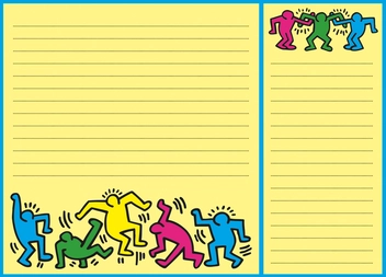 Бумажная книга «Sticky Notes: Keith Haring », автор Keith Haring - фото №3 - миниатюра
