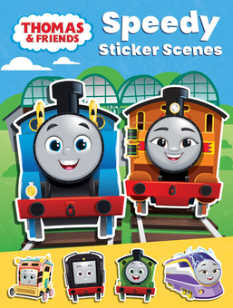 Бумажная книга «Thomas & Friends. Speedy Sticker Scenes» - фото №1 - миниатюра