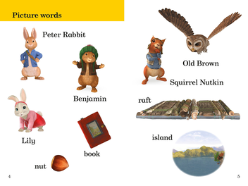 Бумажная книга «Ladybird Readers. Level 1. Peter Rabbit: Goes to the Island» - фото №2 - миниатюра