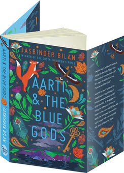 Паперова книга «Aarti & the Blue Gods», автор Джасбіндер Білан - фото №3 - мініатюра