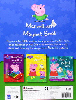 Бумажная книга «Peppa Pig: Marvellous Magnet Book» - фото №2 - миниатюра