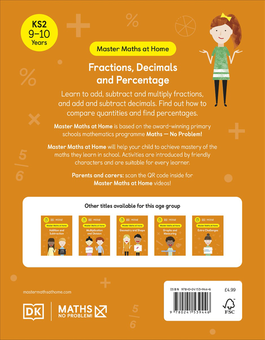 Бумажная книга «Fractions, Decimals and Percentage. Ages 9-10 (Key Stage 2)» - фото №2 - миниатюра