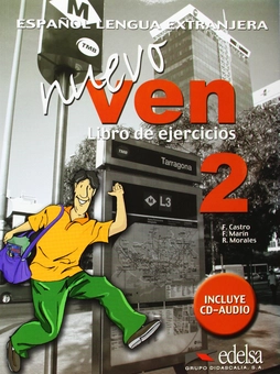 Паперова книга «Nuevo Ven 2 EJERCICIOS (+CD)», автор Франциска Кастро - фото №1 - мініатюра