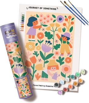 Паперова книга «Kids Paint by Numbers: Flower Patch» - фото №1 - мініатюра