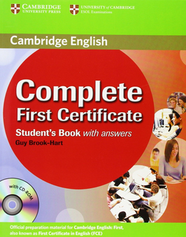 Паперова книга «Complete First Certificate Student's Book with answers (+CD)», автор Гай Брук-Харт - фото №1 - мініатюра