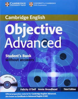 Паперова книга «Objective Advanced Student's Book without Answers (+CD)», автор Фелісіті О'Делл - фото №1 - мініатюра