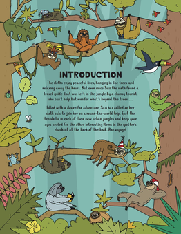Бумажная книга «Where's the Sloth? A Super Sloth Search and Find Book», автор Энди Роуленд - фото №2 - миниатюра