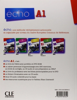 Паперова книга «Echo (Nouvelle Version). Cahier Personnel D'Apprentissage», автор Джекі Жирарде - фото №2 - мініатюра