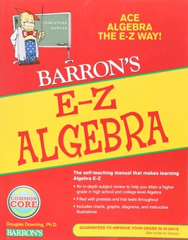Бумажная книга «E-Z Algebra», автор Дуглас Даунинг - фото №1 - миниатюра
