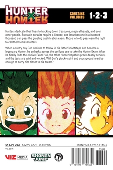 Паперова книга «Hunter x Hunter (3-in-1 Edition). Volume 1 (Includes vols. 1, 2 & 3)», автор Йошіхіро Тоґаші - фото №2 - мініатюра