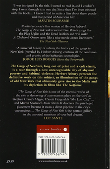 Паперова книга «The Gangs Of New York», автор Герберт Есбері - фото №2 - мініатюра