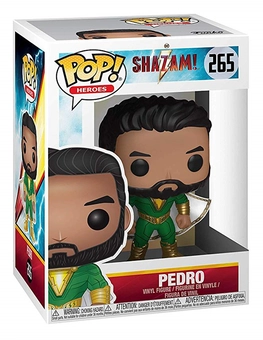  «Коллекционная фигурка Funko Pop! Pop Heroes Shazam Pedro (FK36811)», бренда Funko Pop - фото №3 - миниатюра