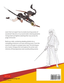 Бумажная книга «The Complete Guide to Drawing Dynamic Manga Sword Fighters» - фото №2 - миниатюра