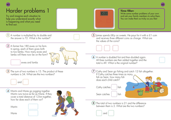 Бумажная книга «10 Minutes a Day Problem Solving Ages 7-9 Key Stage 2», автор Кэрол Вордерман - фото №3 - миниатюра