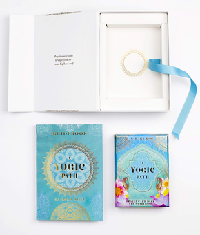 Паперова книга «A Yogic Path Oracle Deck and Guidebook», автор Сахара Роза Кетабі - фото №4 - мініатюра