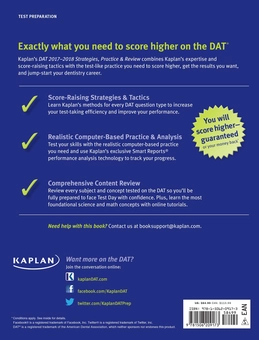 Бумажная книга «DAT 2017-2018 Strategies, Practice & Review with 2 Practice Tests» - фото №2 - миниатюра