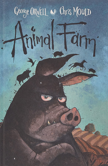 Паперова книга «Animal Farm», автор Джордж Орвелл - фото №1 - мініатюра