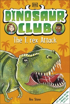Бумажная книга «Dinosaur Club. The T-Rex Attack», автор Рекс Стоун - фото №1 - миниатюра