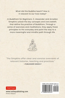 Бумажная книга «Buddhism For Beginners. A Guide to Enlightened Living», авторов Александр Симпкинс, Аннелен Симпкинс - фото №2 - миниатюра