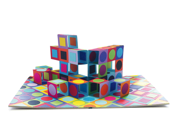 Бумажная книга «Pop-Up Op-Art», автор Филипп Юг - фото №3 - миниатюра