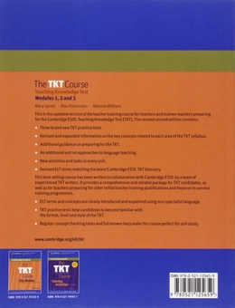 Книга «The TKT Course Modules 1, 2 and 3 » – Мария Спратт, купити