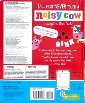 Паперова книга «Never Touch a Noisy Cow!», автор Єлена Роджерс - фото №2 - мініатюра