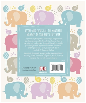 Бумажная книга «Baby's First Year Journal», автор Аннабель Кармель - фото №2 - миниатюра