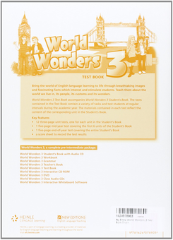 Паперова книга «World Wonders 3. Test Book », автор Джон Чапман - фото №2 - мініатюра
