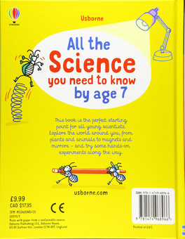 Бумажная книга «All the Science You Need to Know By Age 7», автор Кэйти Дэйнс - фото №2 - миниатюра