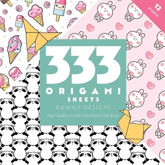 Бумажная книга «333 Origami Sheets Kawaii Designs: High-Quality Double-Sided Paper Pack Book», автор C&T Publishing - фото №1 - миниатюра