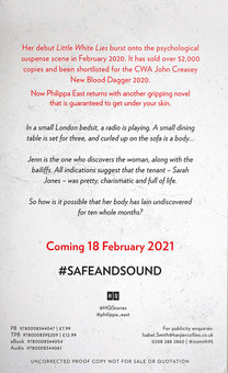 Паперова книга «Safe and Sound», автор Філіппа Іст - фото №3 - мініатюра
