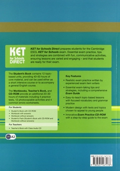 Паперова книга «KET for Schools Direct Student's Book (+CD)», автор Сью Айленд - фото №2 - мініатюра