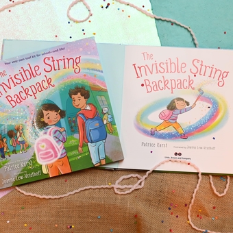 Паперова книга «The Invisible String Backpack», автор Патріс Карст - фото №5 - мініатюра