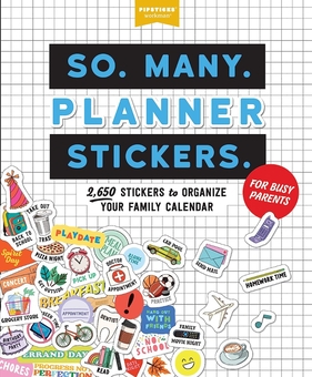 Бумажная книга «So. Many. Planner Stickers. For Busy Parents» - фото №1 - миниатюра