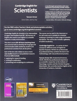 Паперова книга «Cambridge English for Scientists Student's Book (+CD)» - фото №2 - мініатюра