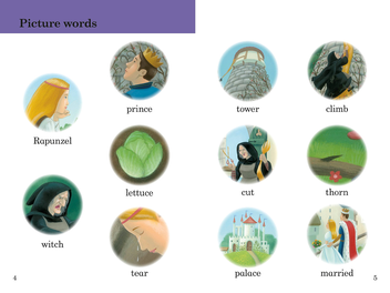 Бумажная книга «Ladybird Readers. Level 3. Rapunzel» - фото №2 - миниатюра