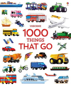 Бумажная книга «1000 Things That Go», автор Сэм Тэплин - фото №1 - миниатюра