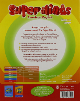 Бумажная книга «Super Minds American English Starter Workbook», авторов Гюнтер Гернгросс, Питер Льюис-Джонс, Герберт Пухта - фото №2 - миниатюра