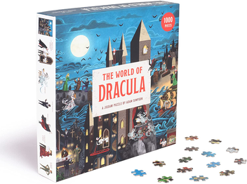 Паперова книга «The World of Dracula. A Jigsaw Puzzle by Adam Simpson. 1000 pieces», автор Адам Сімпсон - фото №7 - мініатюра