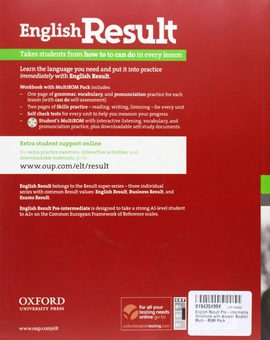 Бумажная книга «English Result Pre-Intermediate: Workbook with Answer Booklet and MultiROM Pack», автор Джо МакКенна - фото №2 - миниатюра