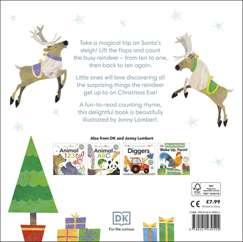 Бумажная книга «Jonny Lambert's Ten Little Reindeer», автор Джонатан Ламберт - фото №2 - миниатюра