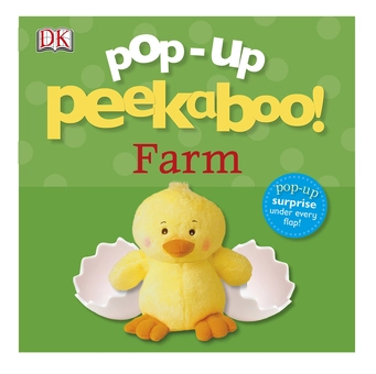 Бумажная книга «Pop-Up Peekaboo! Farm», авторов Доун Сиретт, Сара Дэвис - фото №1 - миниатюра