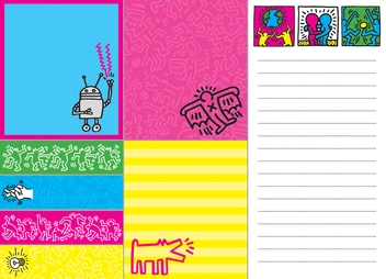 Бумажная книга «Sticky Notes: Keith Haring », автор Keith Haring - фото №2 - миниатюра