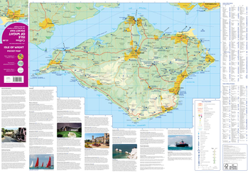 Бумажная книга «Isle of Wight Pocket Map. The Perfect Way to Explore the Isle of Wight» - фото №2 - миниатюра