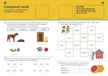 Бумажная книга «10 Minutes a Day Spelling Fun Ages 5-7 Key Stage 1», автор Кэрол Вордерман - фото №3 - миниатюра