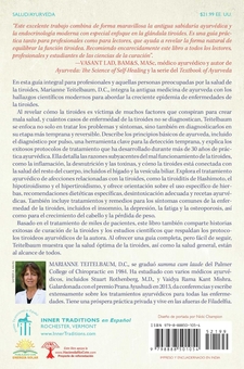 Бумажная книга «Cura la tiroides con ayurveda: Tratamientos naturales para hipotiroidismo, hipertiroidismo y la enfermedad de Hashimoto», автор Марианна Тейтельбаум - фото №2 - миниатюра